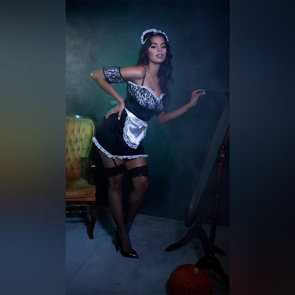 NEW Yandy Got it Maid Keep It Clean Naughty Maid Costume Size Small - Picture 1 of 6